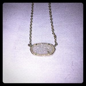 Kendra Scott Elisa Necklace in Iridescent Drusy